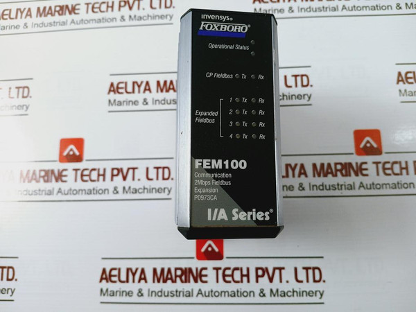 Foxboro Fem100 Fieldbus Expansion Module 07 Atex 0526498X 8W Max P0973Ca
