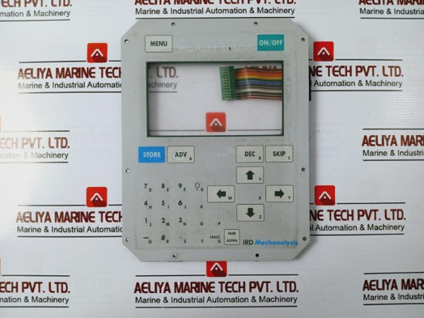 Ird Mechanalysis Operator Panel B86574 280495 Fast Track Pwc (Front Cover Only) - Used