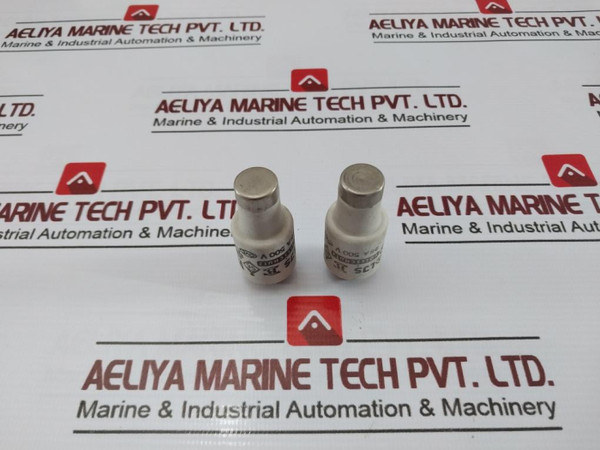 Lot Of 9X Ljs 25A 500V Vollschutz Ceramic Bottle Fuse - Used