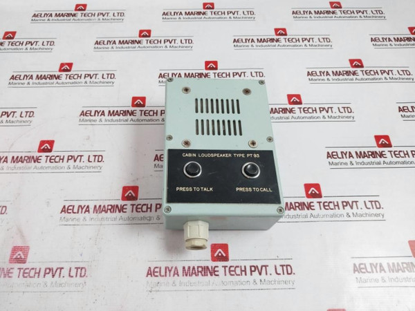 Pt 93 Cabin Loudspeaker Pushbutton To Talk 0023-117-0-00 8Ω Max4W - Used