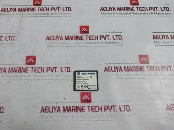 Allen-bradley 1784-cf64 Control Logix Compact Flash Memory Card  - Used