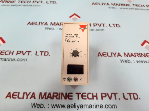 Carlo Gavazzi S 110 166 724 Combi Timer Automatic Start