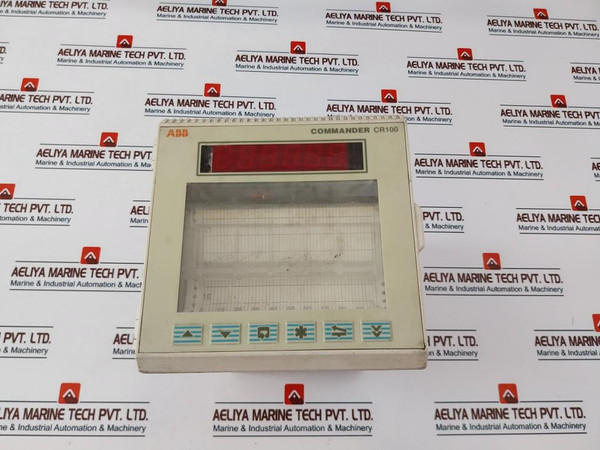 Abb Commander Cr100 Multipoint Chart Recorder Cr101/B021/Std 85-265Vac 50/60Hz