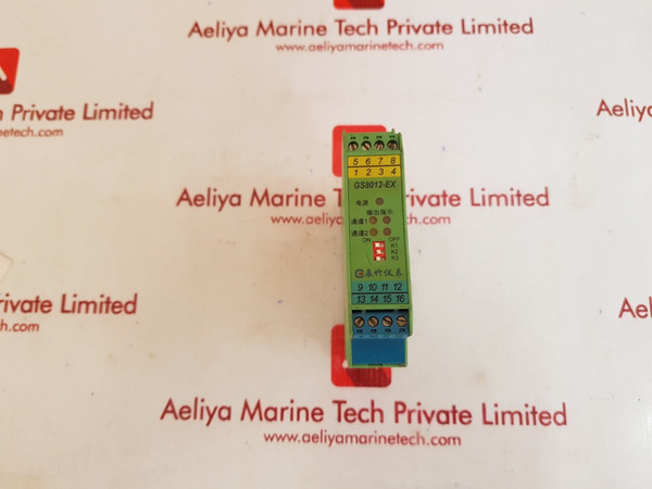 Gs8012-ex relay output isolated barrier