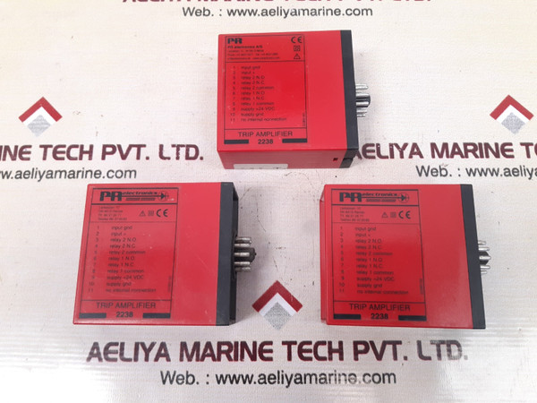 Pr electronics 2238d4a trip amplifier