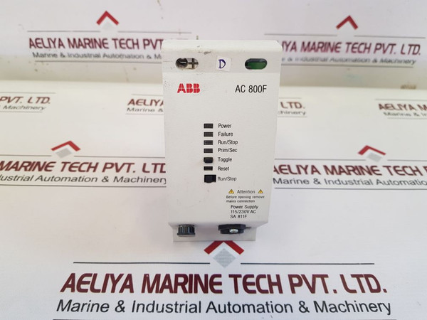 Abb 3Bdh000013R1 Power Supply Module Ac 800F 60-50Hz Hw02.01 2V0