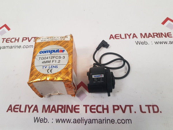 Computar Tg0412Fcs-3 Auto Iris Tv Lenses 4Mm