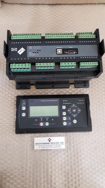 Deif Ppu-3 Protection And Paralleling Power Management Display Unit Du-2 /Mk Iii