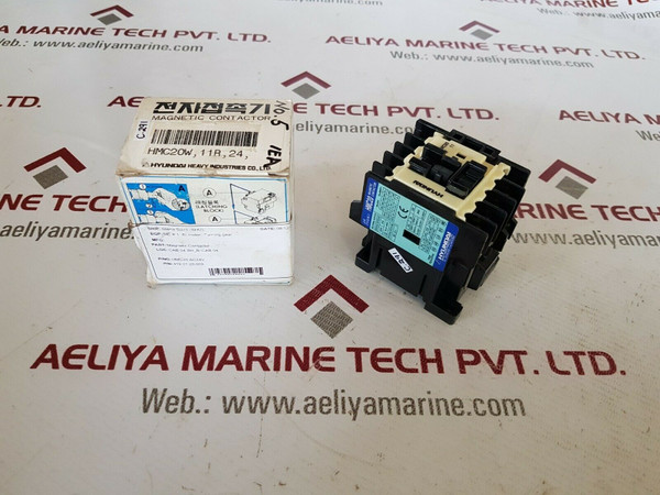 Hyundai hmc20 w11 magnetic contactor 220v 20a
