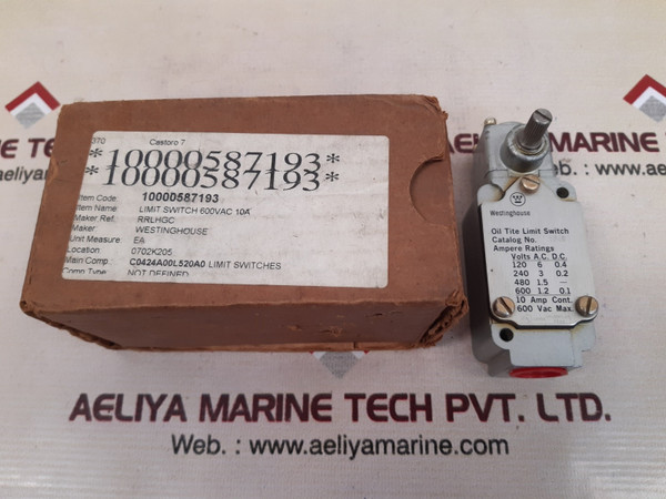 Westinghouse rrlb oil tite limit switch