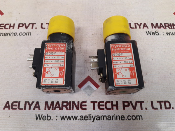 Hydropa hydrostar ds 302/f pressure valve pv 5-55 bar