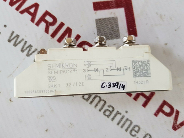 Semikron skkt 92/12e semikron module - New