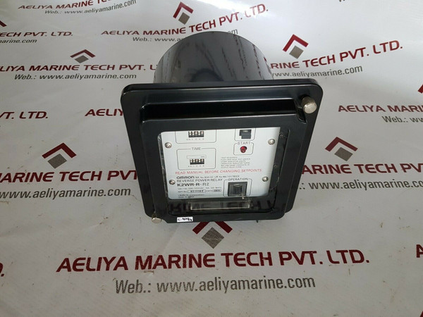 Omron K2Wr-r-r2 Reverse Power Relay 100/110/200/220Vac 5A 50/60Hz , 83A107 Lr