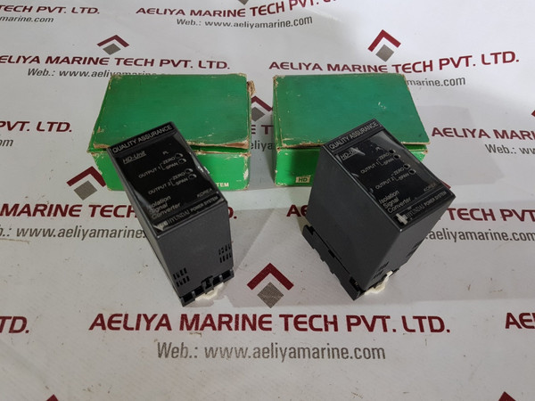 Hyundai hd-unit hd-iso isolation signal converter dc24v