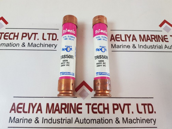 Set Of 13X Ferraz Shawmut Trs50R Dual Element Time Delay Fuse - New