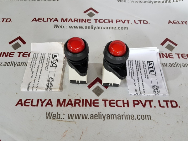 A.T.X. 98211 Aux Indicating Red Pilot Light Ac12V..250V