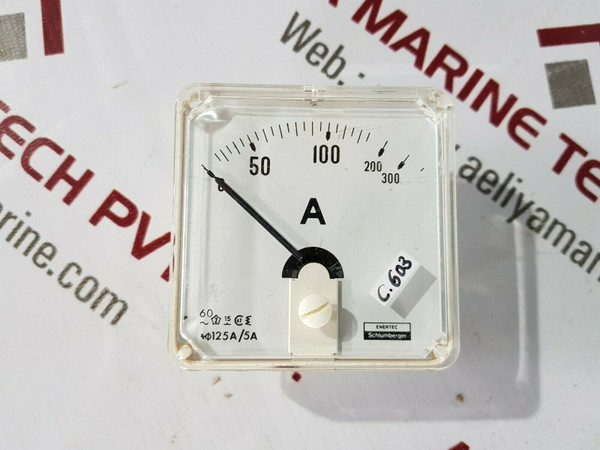 schlumberger Enertec ampere mater 50-450 amp