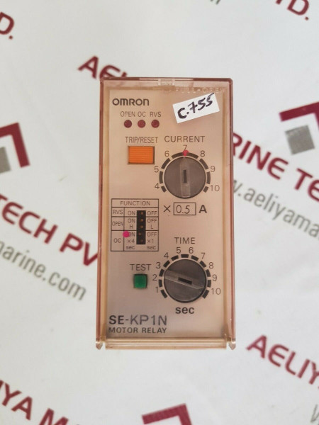 Omron Se-kp1N Motor Relay 100/110/120Vac - Used