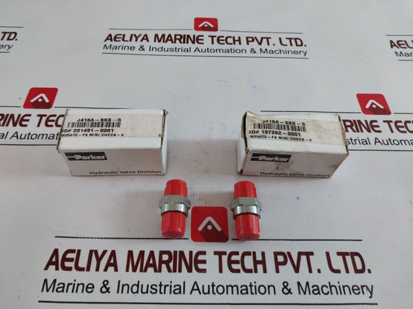 Parker J416A-6Ss-5 Mini Check Valve/Dh/15-145 - New