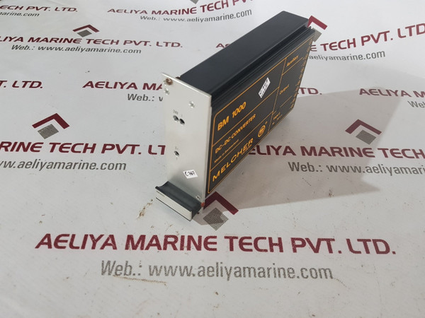 Melcher bm 1000 bm 1601 dc-dc converter