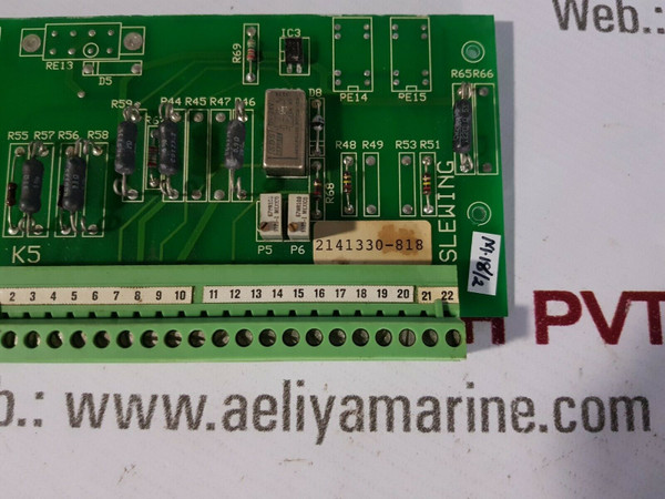 Macgregor hagglunds 214 1330-818 pcb card