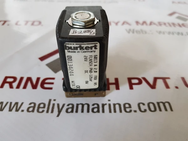 Burkert 6013 A 2.0 Fkm Ms Fluid Control Solenoid Valve