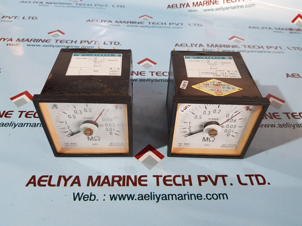 Panel mount ohmmeters f96-bm