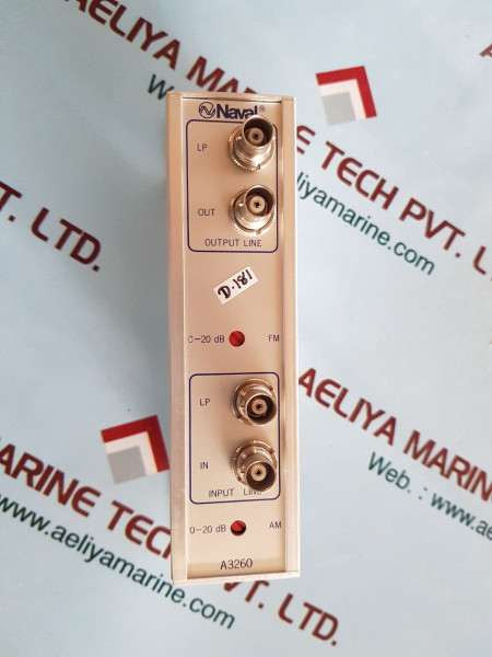 Naval Electronics A3260 Power Supply & Amplifier