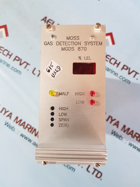 Moss Gas Detection System Mgds 870 Plc Pcb Board Module
