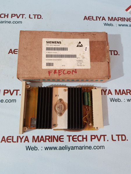 Siemens 6Ev3110-0Cc Power Supply Module