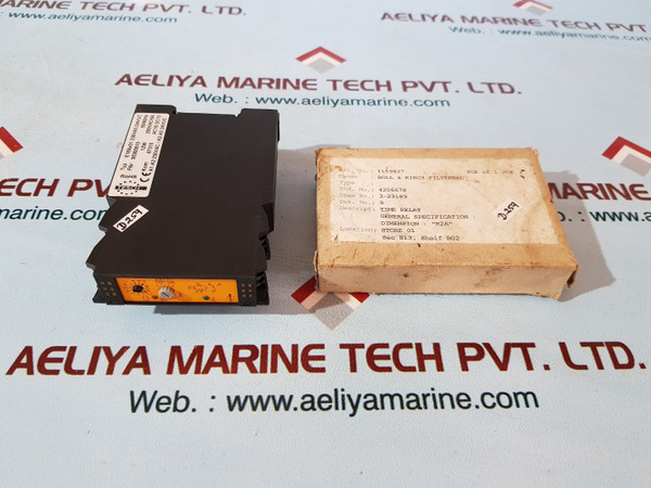 Tesch E160X01 Industrial Time Relay 230Vac/24Vuc 50/60Hz