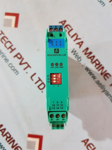 Pepperl+Fuchs Kfd2-sot2-ex1.Lb K-system 181002 Switch Amplifier