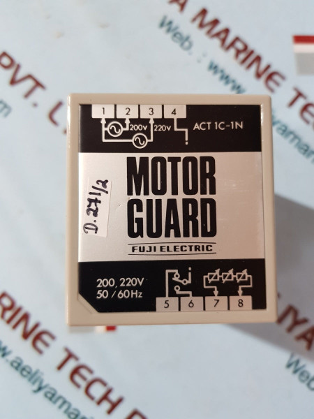 Fuji Act 1C-1N Motor Guard 200-220V 50/60Hz