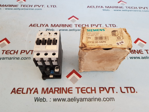 Siemens 3tf3200-0a Contactor 3 Pole 120v Coil