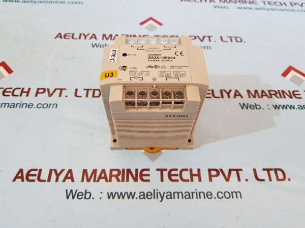 Omron s82k-05024 power supply - Used