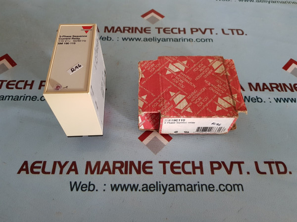 Carlo Gavazzi Sm190115 3-phase Sequence Current Relay 10A/300V - New
