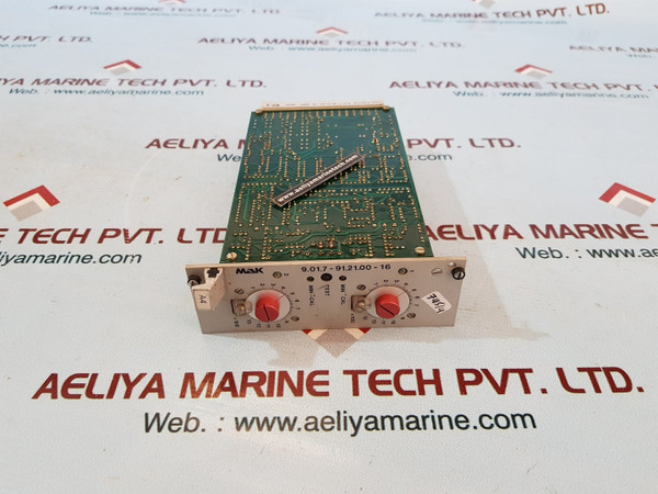 Mak 9.01.7-91.21.00-16 Pcb Card