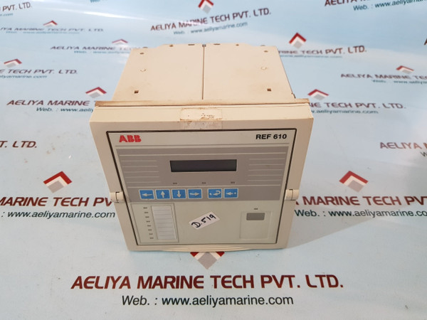 Abb ref610 feeder protection relay