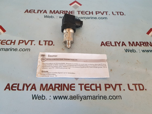 Baumer Ctx323B200 Pressure Transmitter Ps:6 Bar R