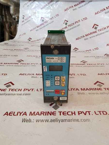 Schlumberger Ing4N Generator Protection Relay A5 Gb 50Hz Seb30341 Uaux 24+250Vdc