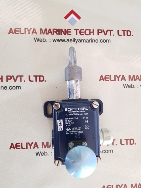 Schmersal tq 441-01/01y-ue-r-m20 pull wire switch