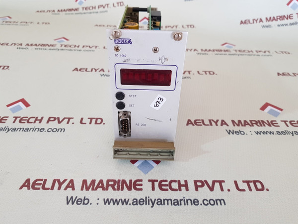 Bender Bd1060 Programmable Controller B980358 Dc24V 1A