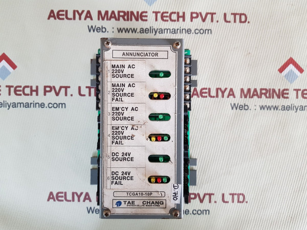 Tae chang tcga10-10p annunciator - Used