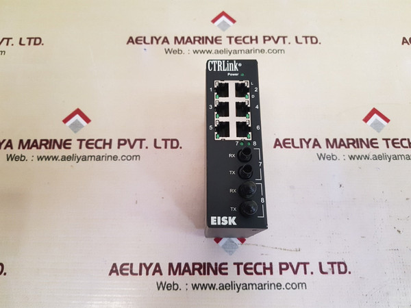 Contemporary controls eisk8-100t/ft ethernet switch