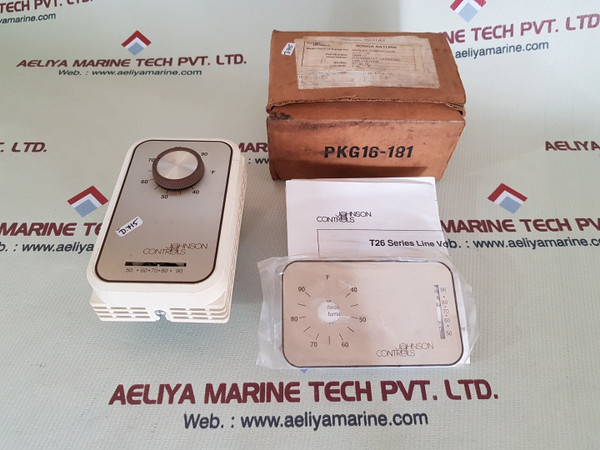 Johnson controls t26t-3c thermostat universal line voltage