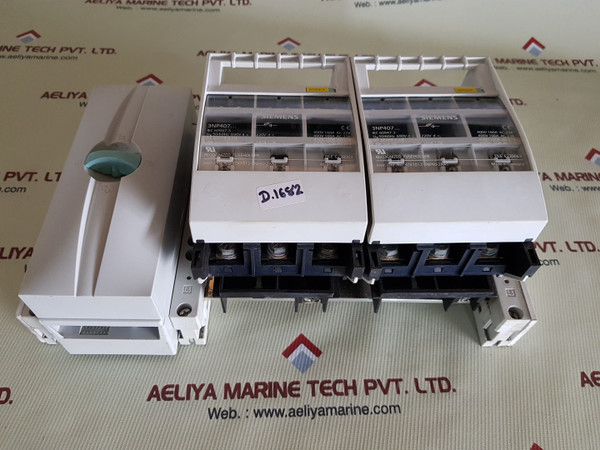 Siemens 3Np407 Fuse Switch Disconnector 50/60Hz E220063