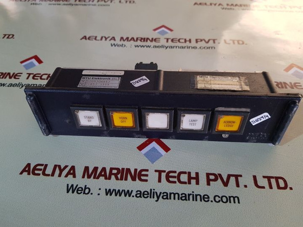 Mtu Elektronik 5105306662 A/C Control Panel