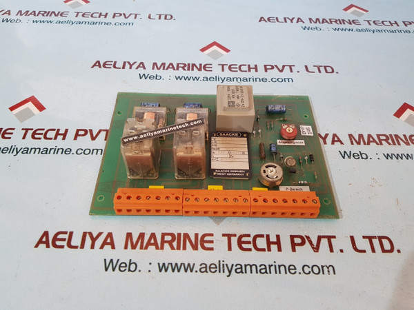 Saacke rse-p pc board 220v 50/60hz