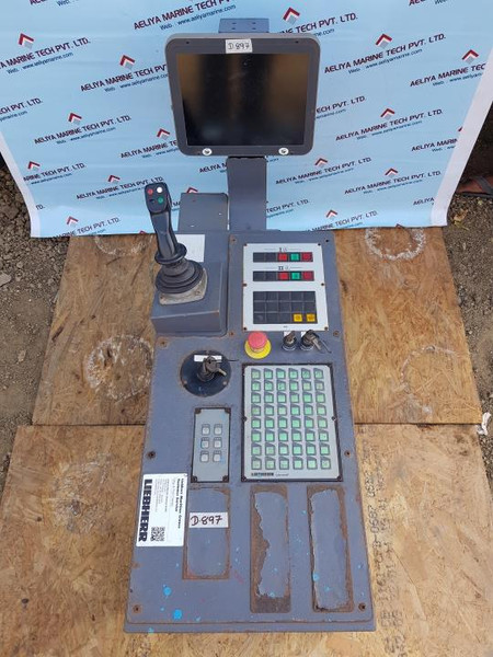 Liebherr Crane Controller Module W/ 10571114 (Joystick) 10446150 Pme1 Monitor 5