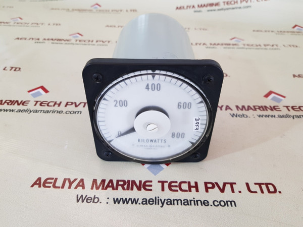 General Electric Eil Ab-40 84-0128/11 Panel Meter 0-800 Kw 64B5K81181A